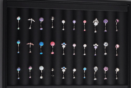 Nine Safe Piercing small Jewelry Display - Navel DIS-81