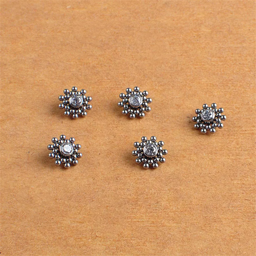 ASTM F136 Titanium Body Piercing Jewelry Titanium Ring Shaped Jewelry 16G Piercing 0.9mm Internal Thread Jewelry  ear piercing jewelry