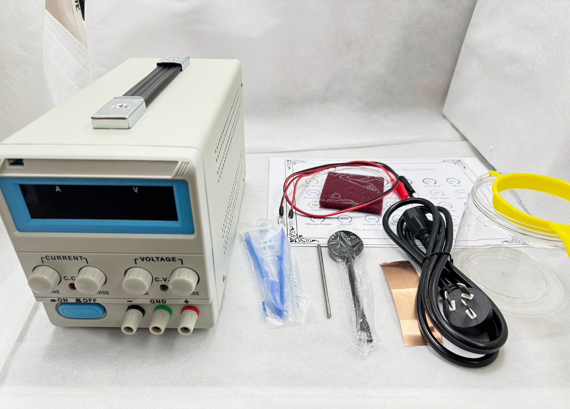Anodizing Machine(220V or 110V only), Include 12 PCS Necessary Tools AM ...